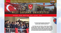 Desktop Screenshot of msu.edu.tr